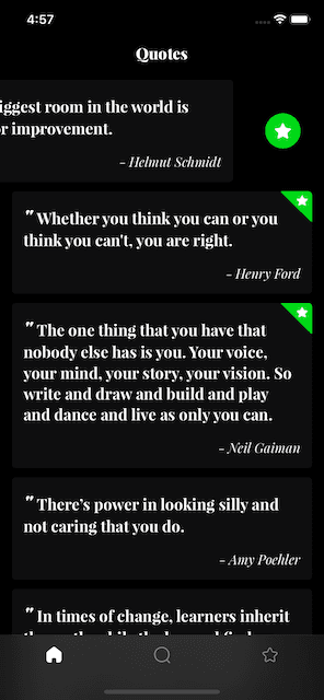 Quotes App screenshot 2 of 8