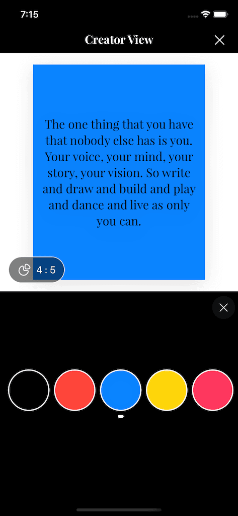 Quotes App screenshot 4 of 8