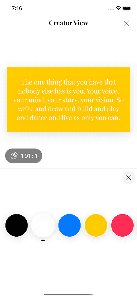 Quotes App screenshot 5 of 8