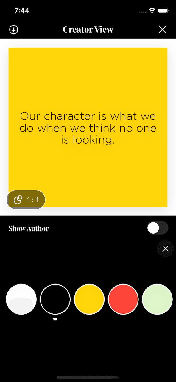 Quotes App screenshot 6 of 8