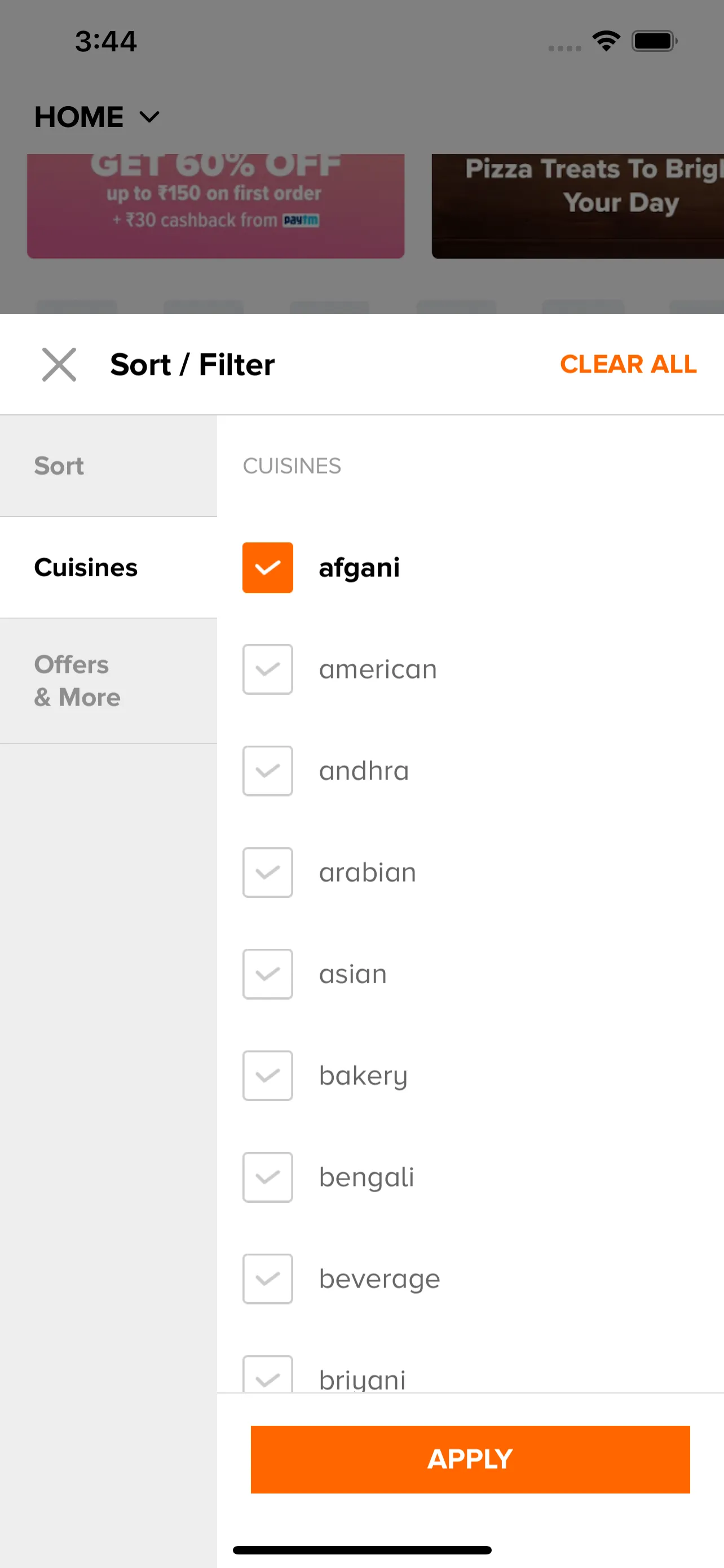 Swiggy clone screenshot 6 of 12
