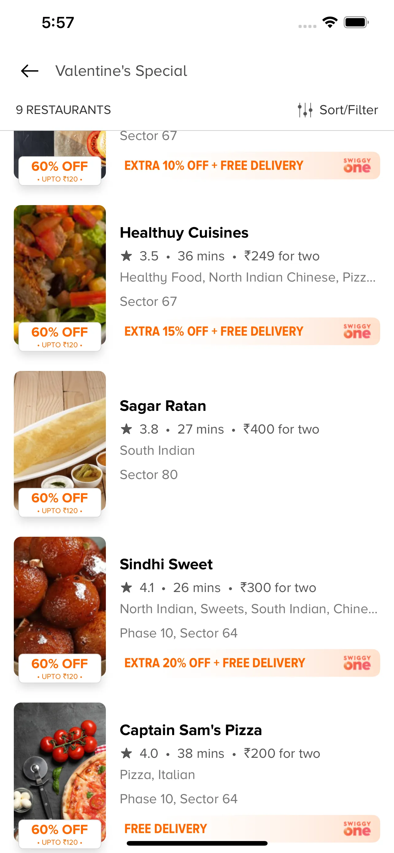 Swiggy clone screenshot 9 of 12